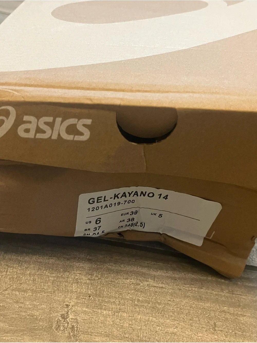 Asics bright hot